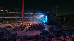 Seat view from Loge