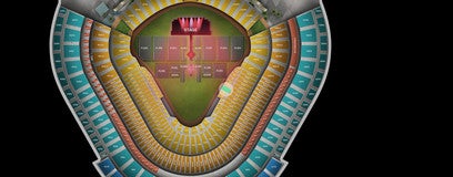 Seat view from Baseline Club