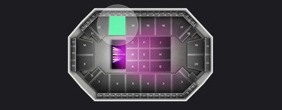 Seat view from Reserved