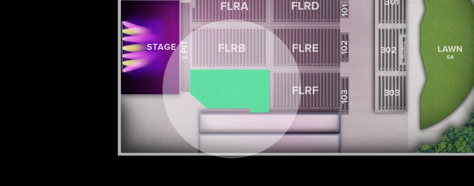 Seat view from Floor