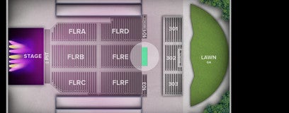 Seat view from Lower