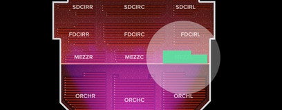 Seat view from Mezzanine