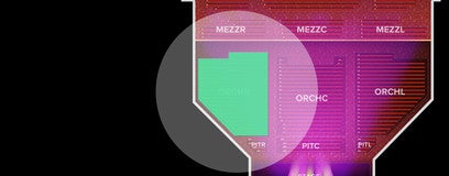 Seat view from Orchestra