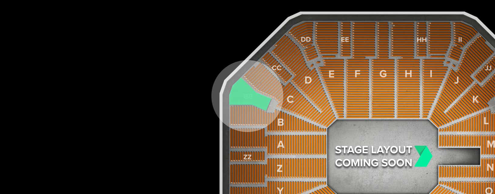 Seat view from Upper