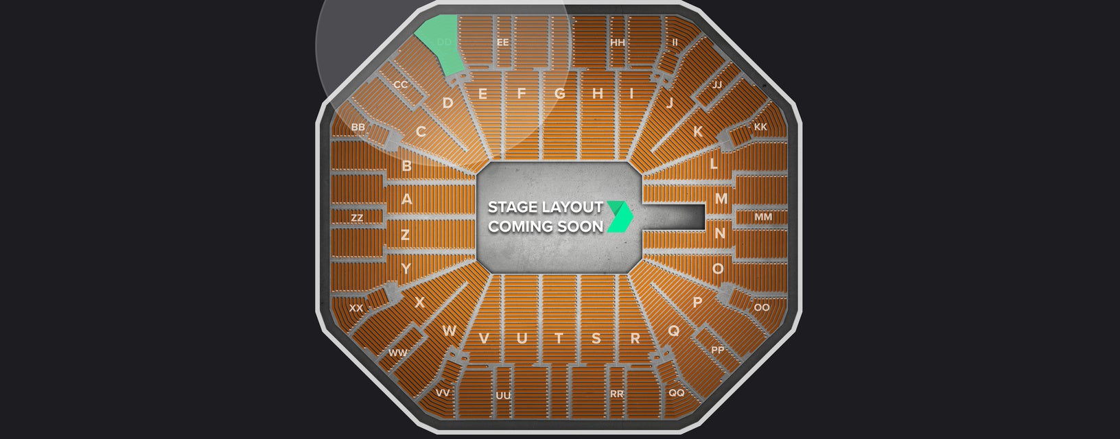 Seat view from Upper