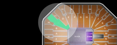Seat view from Lower