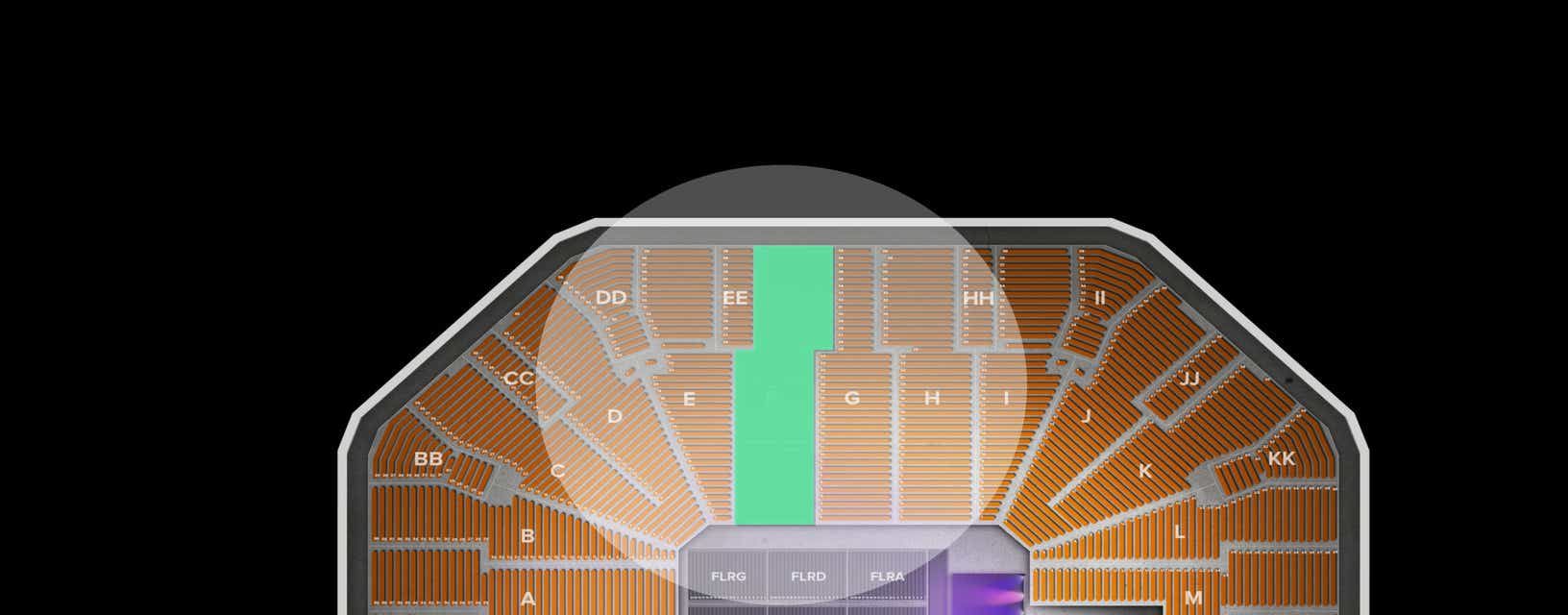 Seat view from Lower