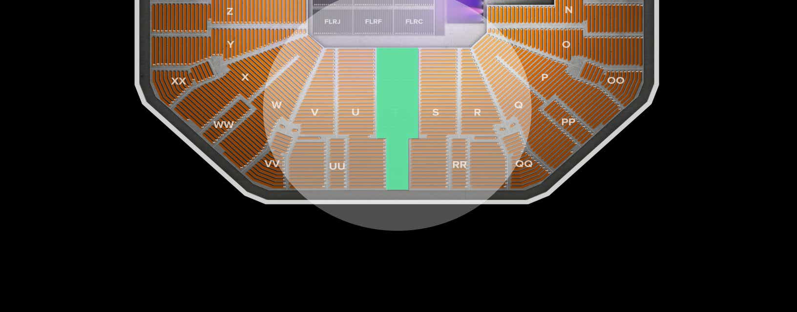 Seat view from Lower