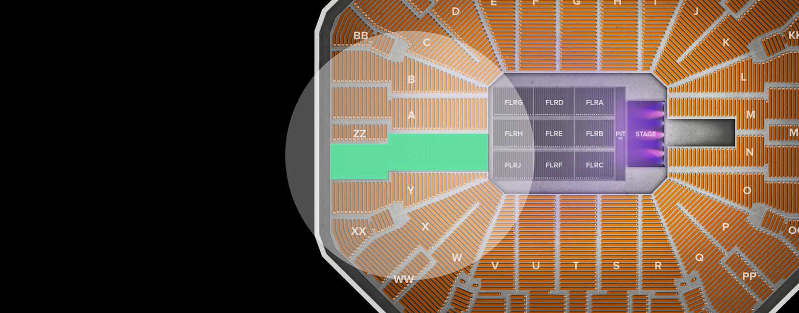Seat view from Lower