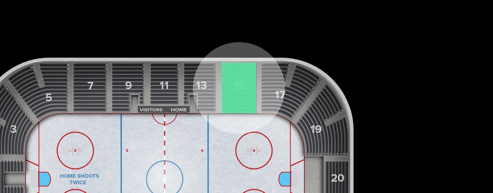 Seat view from Arena