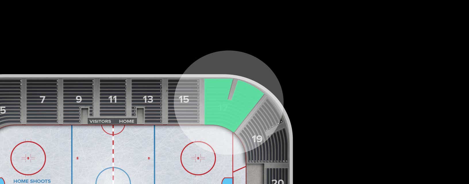 Seat view from Arena