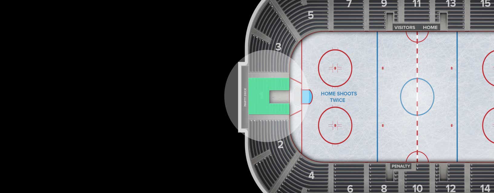 Seat view from Arena