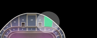Seat view from Upper