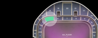 Seat view from Lower