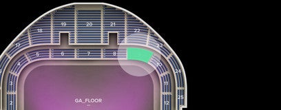 Seat view from Lower