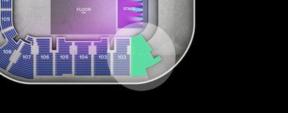 Seat view from Lower