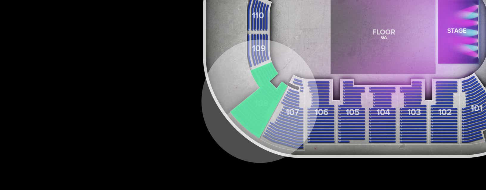 Seat view from Lower