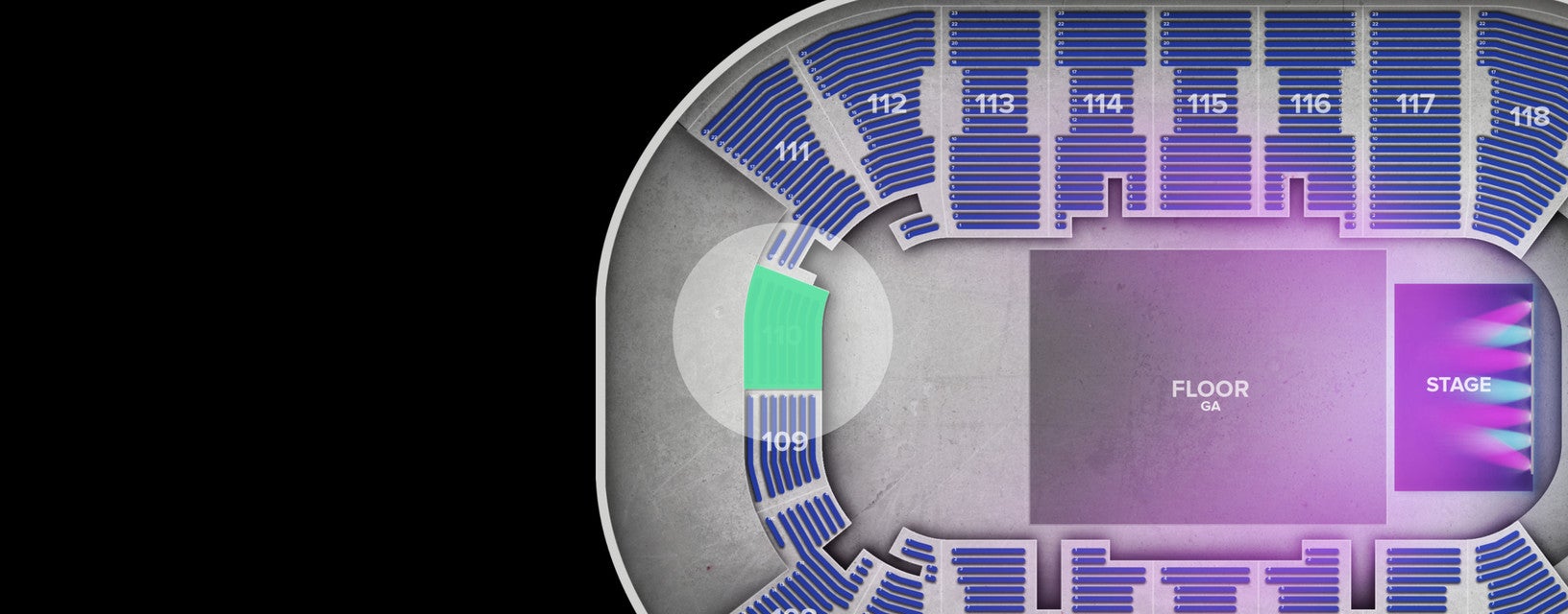 Seat view from Lower