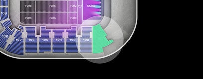 Seat view from Lower