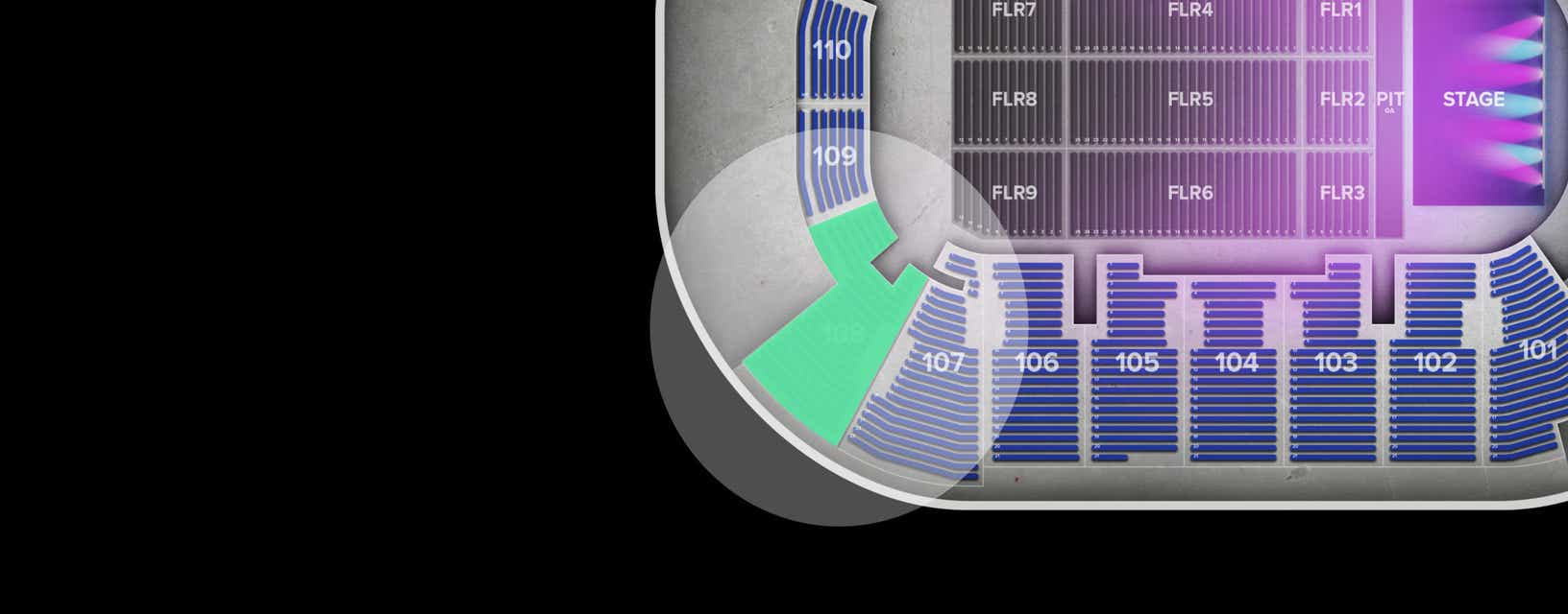 Seat view from Lower