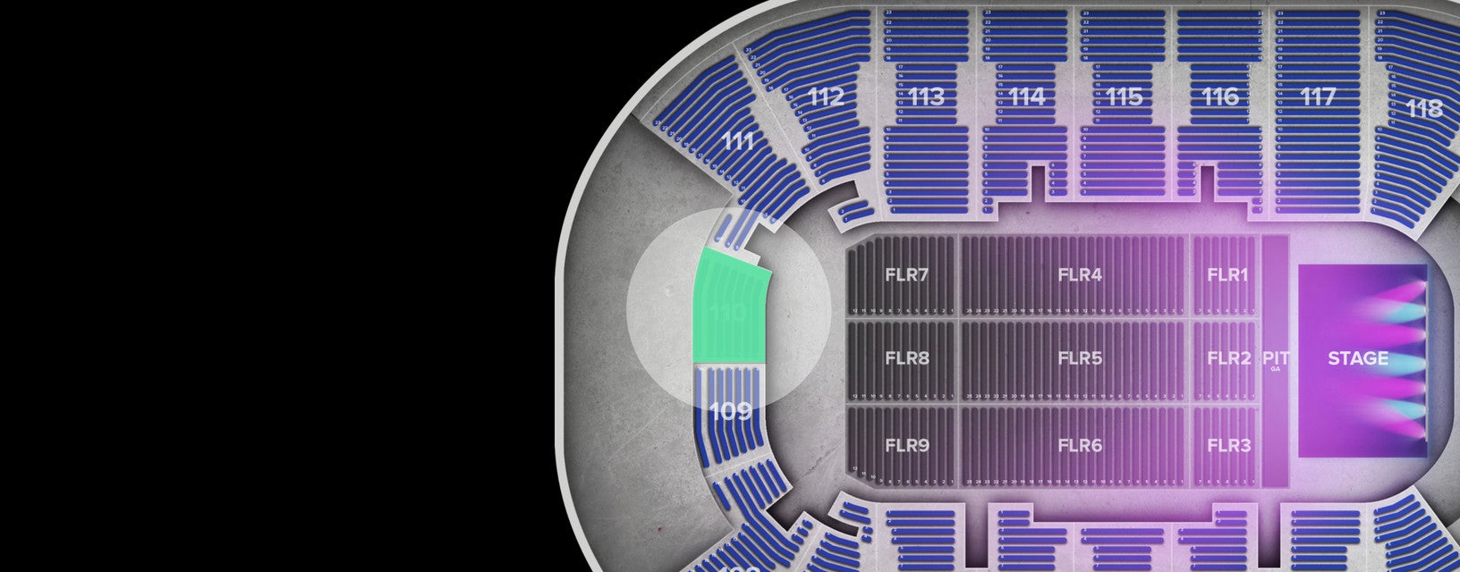 Seat view from Lower