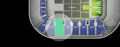 Seat view from Lower