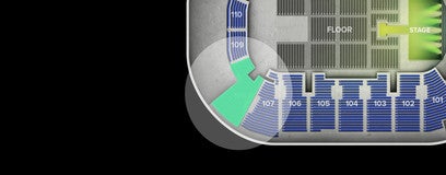 Seat view from Level