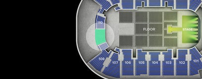 Seat view from Lower