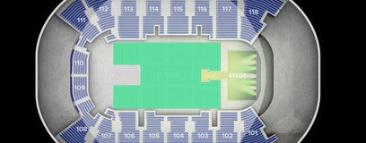 Seat view from 