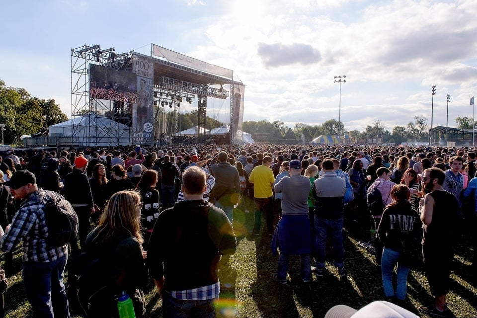 Seat view from General Admission