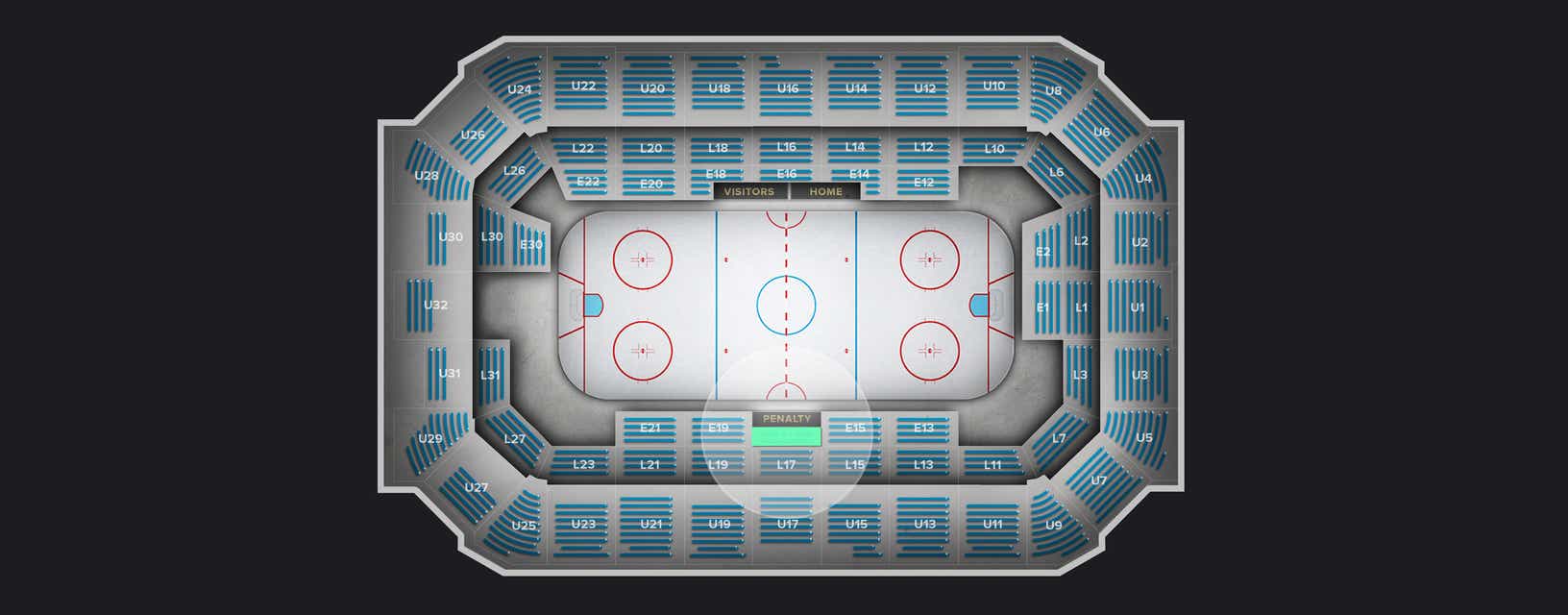 Seat view from Executive