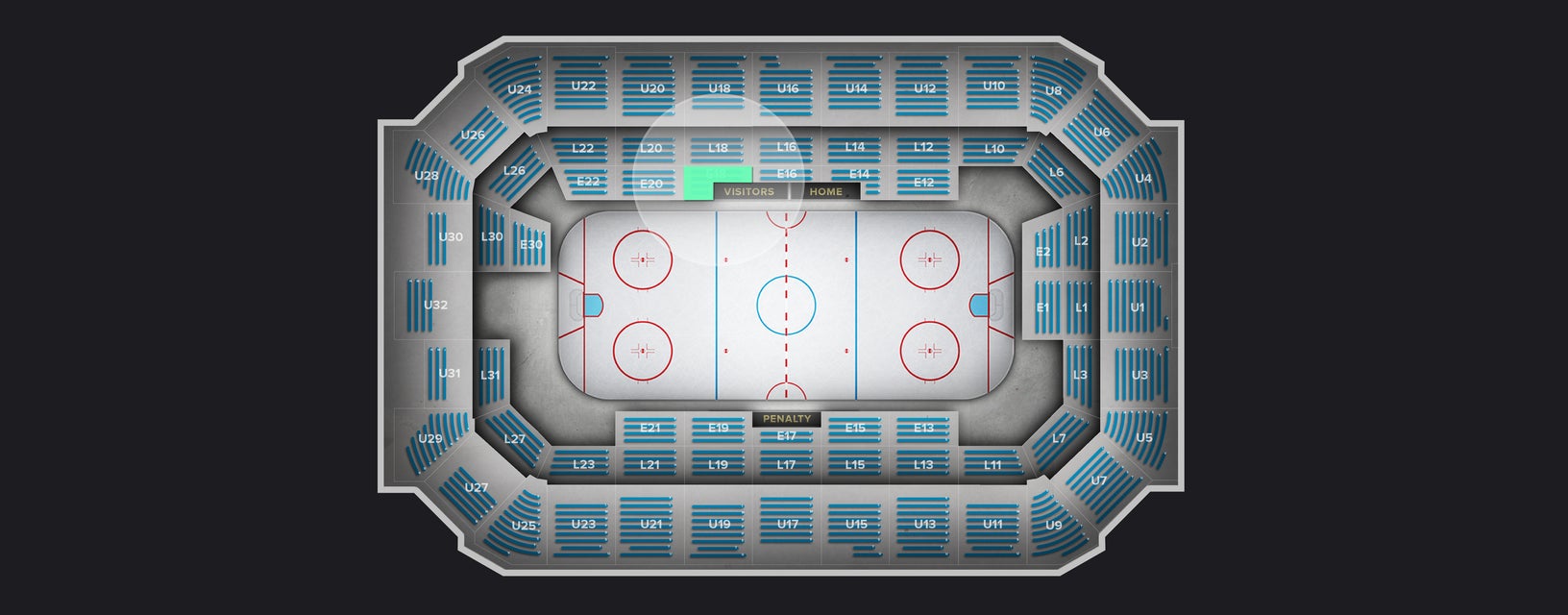 Seat view from Executive