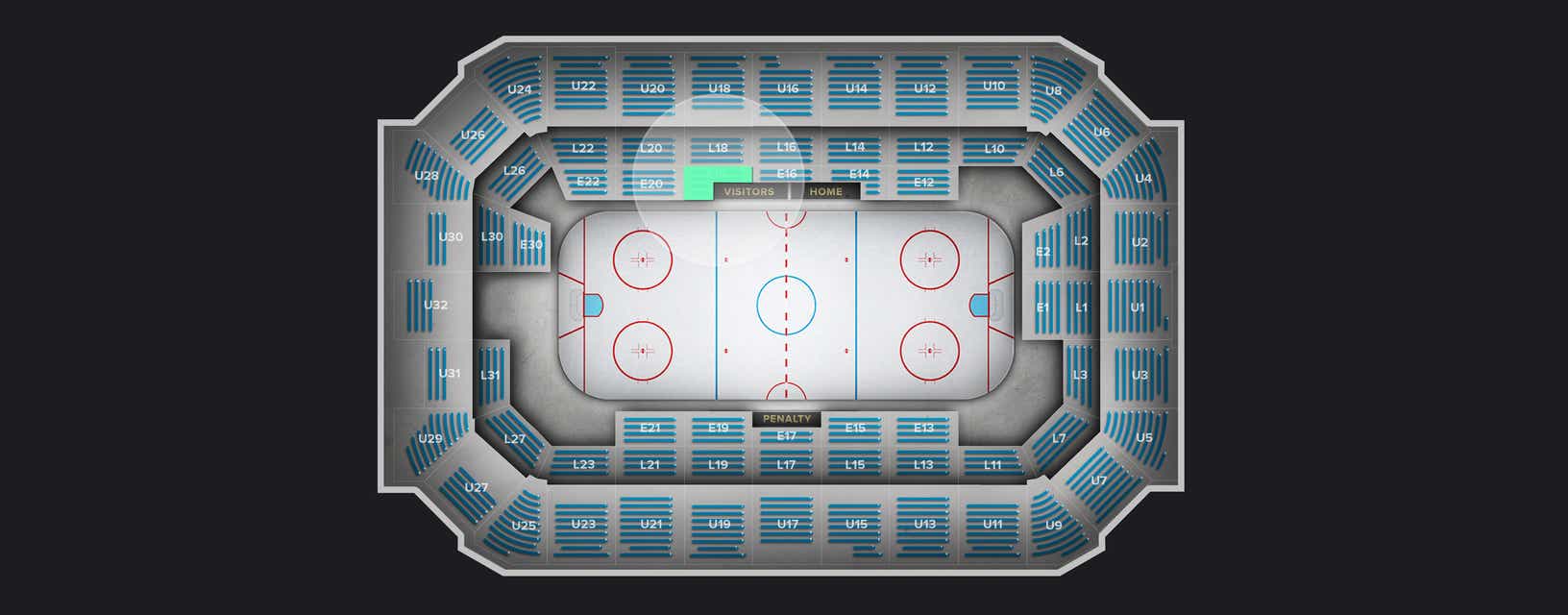 Seat view from Executive