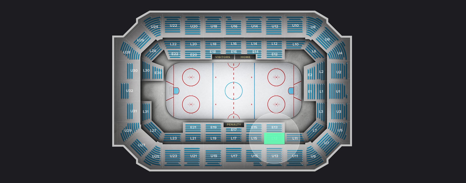 Seat view from Lower