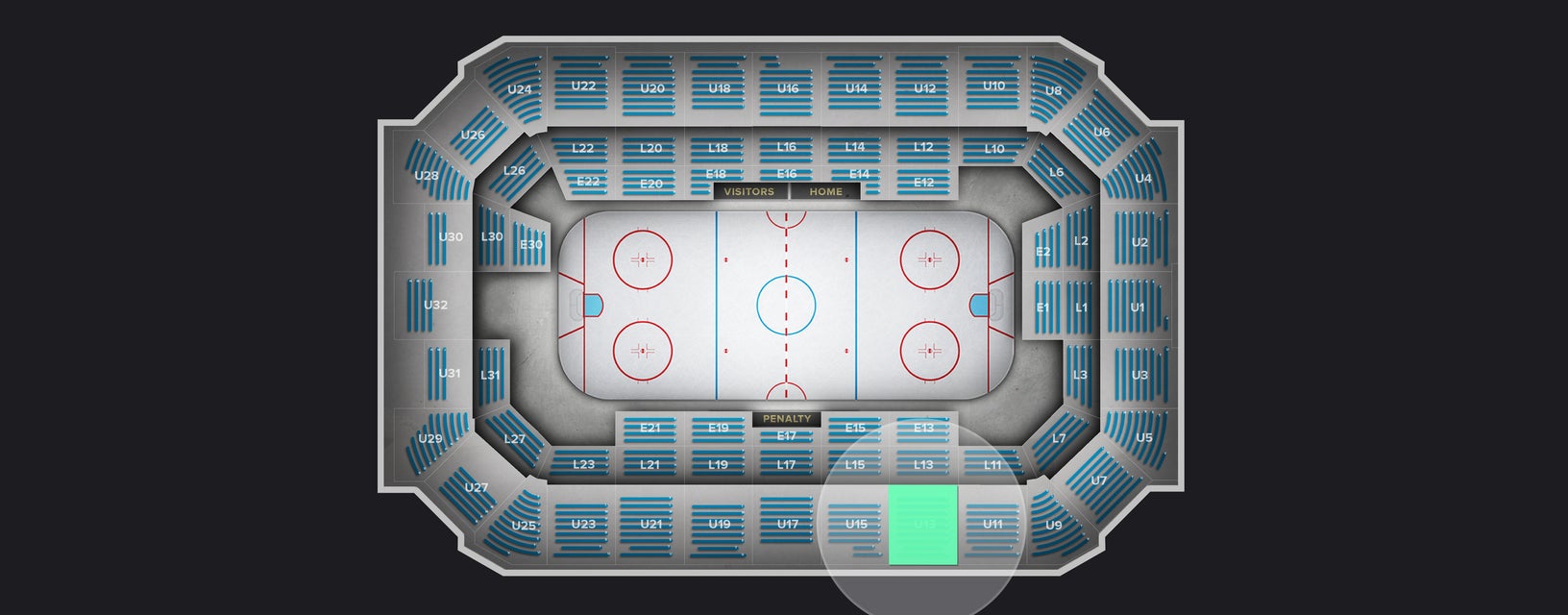 Seat view from Upper