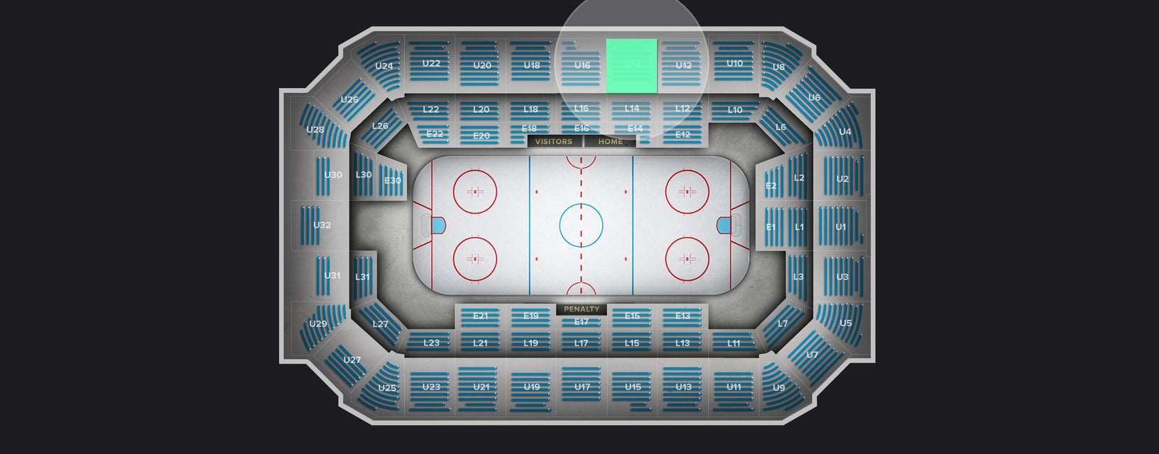 Seat view from Upper