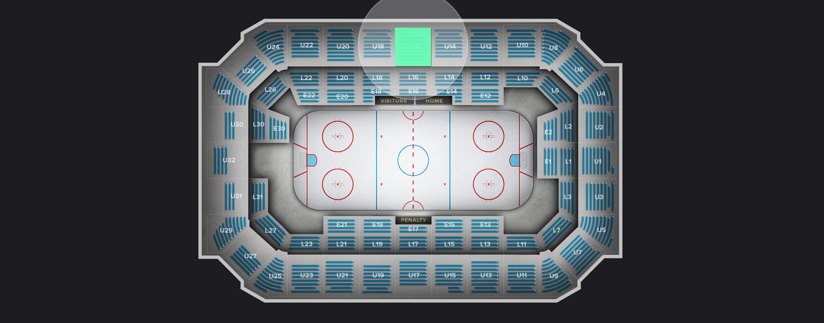 Seat view from Upper