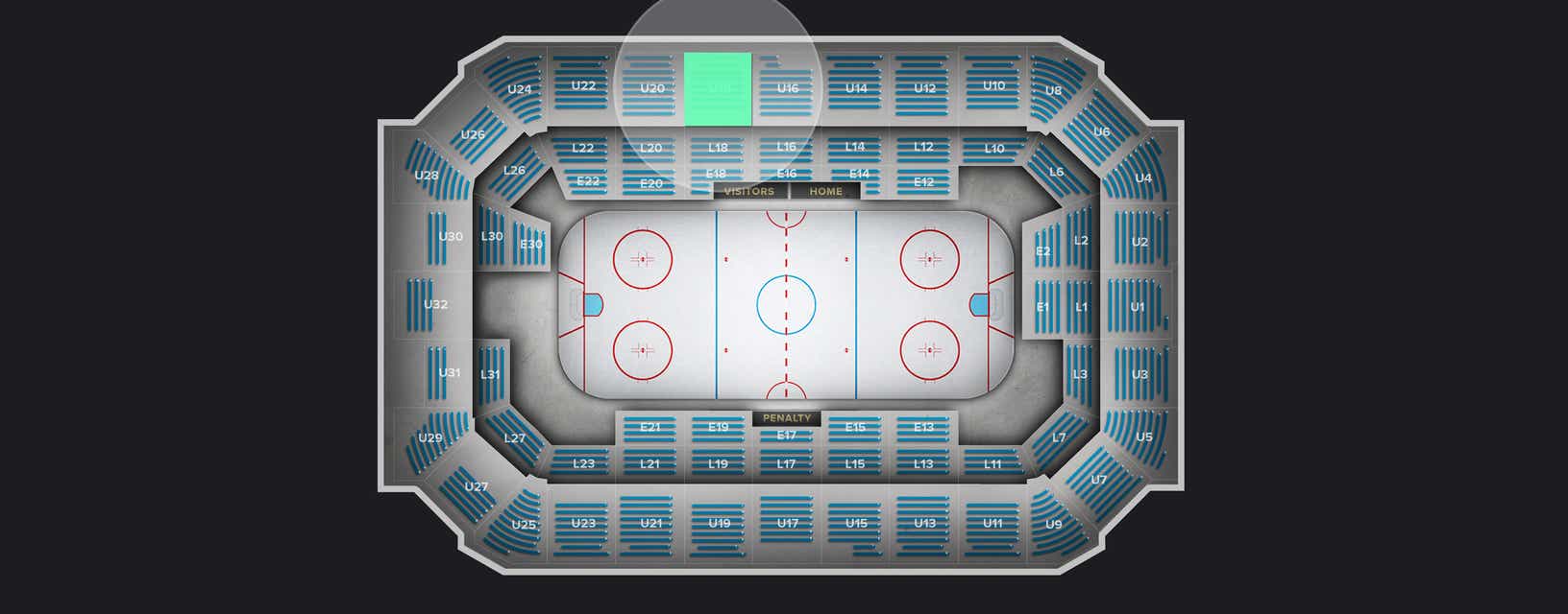 Seat view from Upper