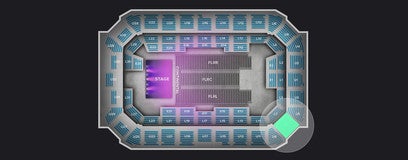 Seat view from Upper