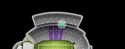 Seat view from Middle Sideline