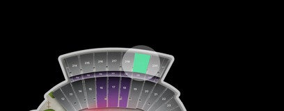 Seat view from Upper