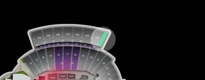 Seat view from Upper