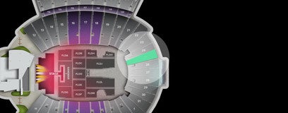 Seat view from Lower