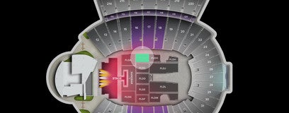 Seat view from FLDB