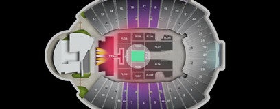 Seat view from FLDD