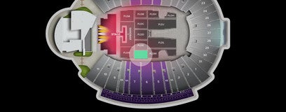 Seat view from FLDF