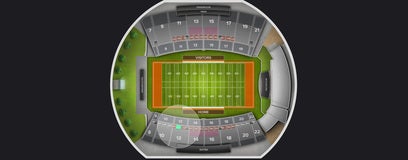 Seat view from Sideline