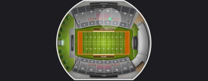 Seat view from Sideline