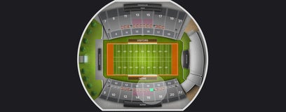 Seat view from Sideline