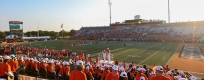 Seat view from Sideline